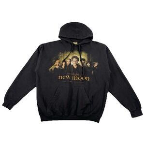 Twilight Saga New Moon Cullen Family Promo Hoodie Black (Read Desc)